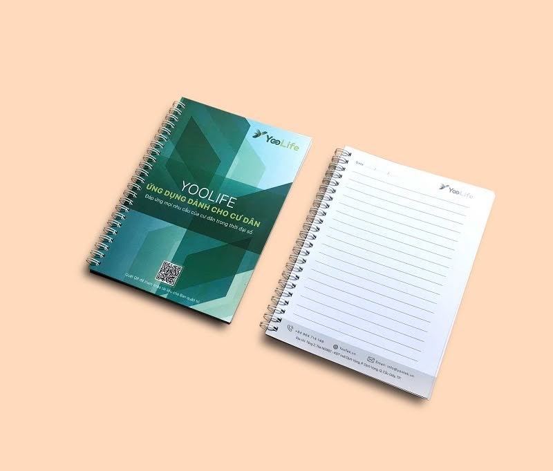 Dịch vụ in sổ tay A5 theo yêu cầu tại In Nhanh Nhanh