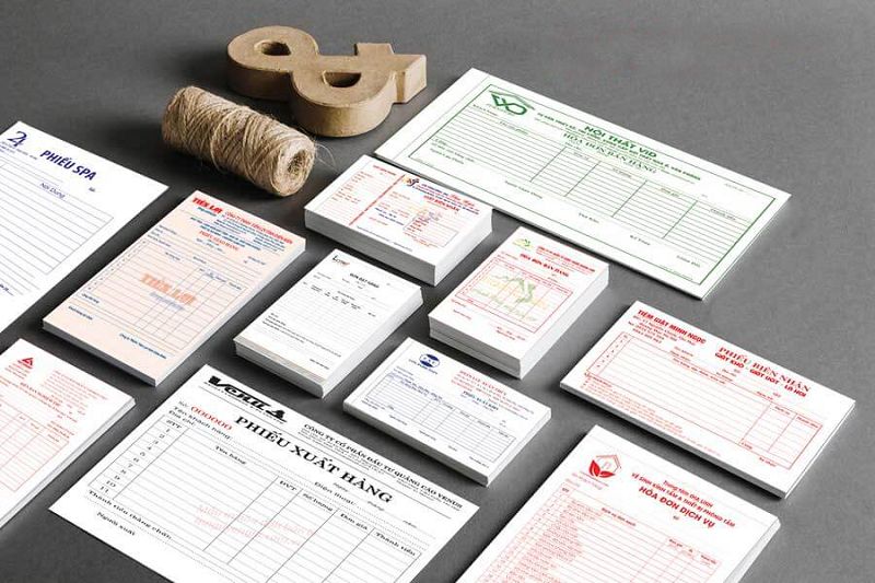 Dịch vụ In Biểu Mẫu Chuyên Nghiệp - Hóa Đơn, Phiếu Thu Chi, Xuất Nhập Kho