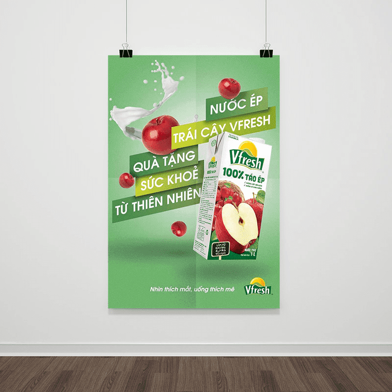 In poster là một công cụ giúp doanh nghiệp tiếp cận khách hàng