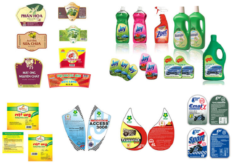 In decal giấy theo yêu cầu