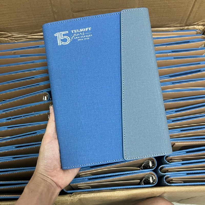 In Nhanh Nhanh chuyên in sổ tay da A5, A6 đa dạng kích thước giá rẻ, uy tín