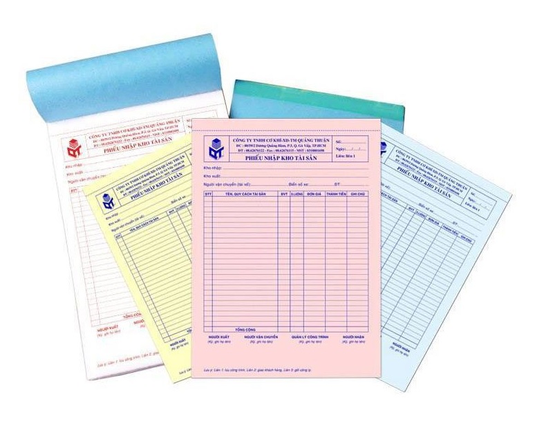 In Phiếu Giao Hàng 3 Liên Giấy Carbonless, Sao Chép Tức Thì, Tiết Kiệm Thời Gian