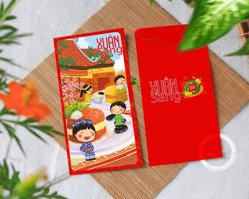 Chất lượng xuất sắc, bao lì xì độc đáo, ý nghĩa tại Xưởng in bao lì xì quận 10