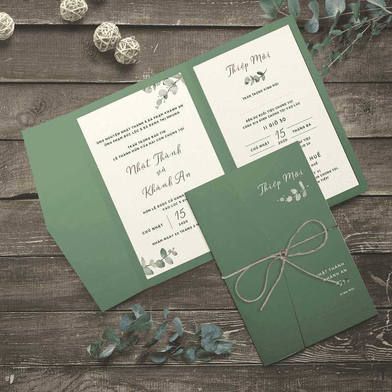 Thiết kế thu hút với dịch vụ in thiệp cưới quận 6 tại Innhanhnhanh.com