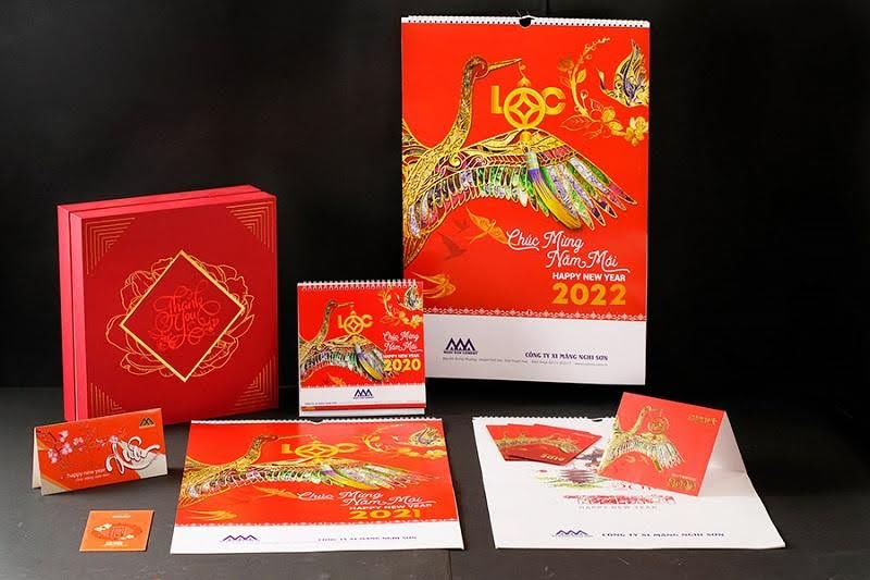 In lịch tết tại Tân Phú, HCM