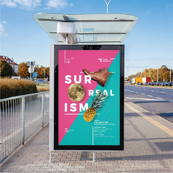 Mẫu poster được sử dụng kỹ thuật in cán mờ