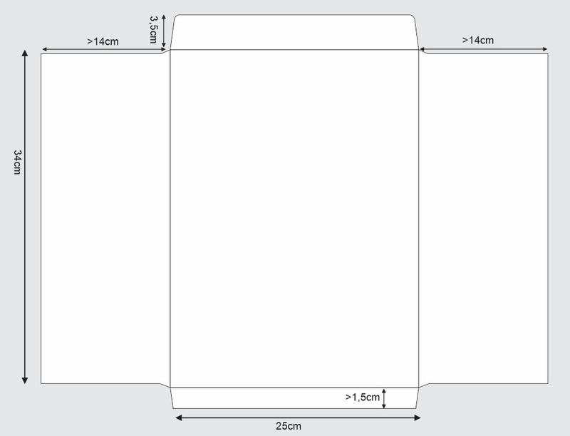 Kích thước chuẩn của phong bì gửi bưu điện