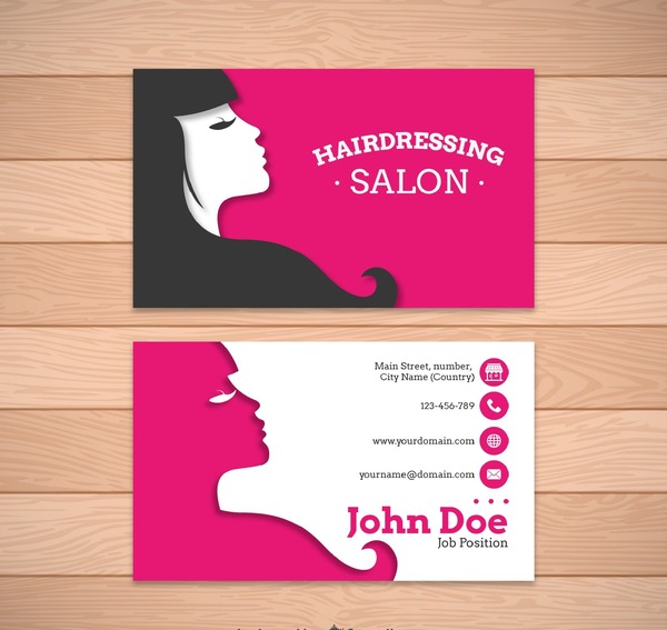 Thiết kế danh thiếp salon tóc sáng tạo, giúp gây ấn tượng mạnh với khách hàng ngay lần đầu
