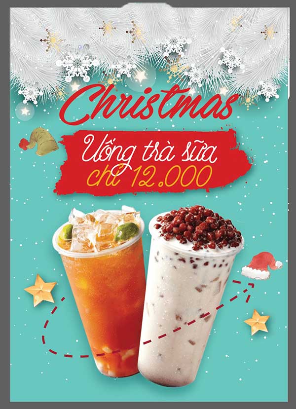 Tờ rơi trà sữa mẫu 03