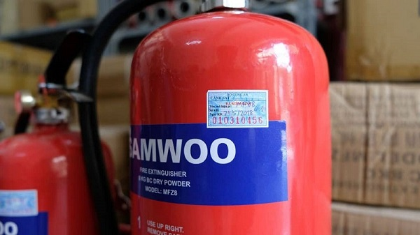 Tem bảo hành bình chữa cháy được các đơn vị phân phối bình chữa cháy sử dụng thường xuyên