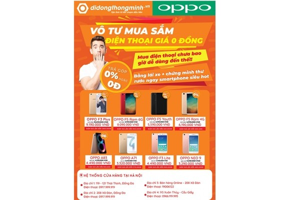 Mẫu 3 tờ rơi điện thoại