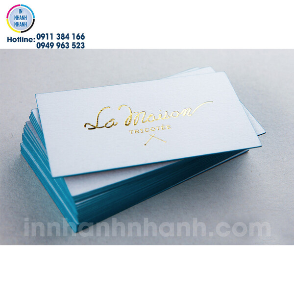 In Nhanh Nhanh sở hữu quy trình in card visit bằng nhựa chuyên nghiệp, trang thiết bị hiện đại