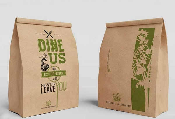 Ứng dụng in bao bì (túi đựng thực phẩm)