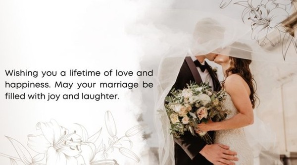 Phong bì đám cưới với lời chúc tiếng Anh ấn tượng