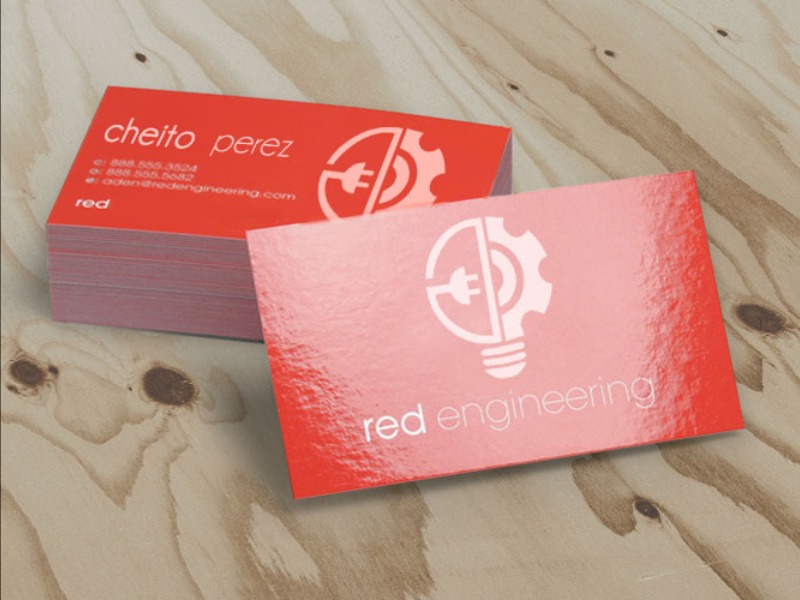 Thiết kế name card cán màng bóng sang trọng, nâng tầm hình ảnh thương hiệu