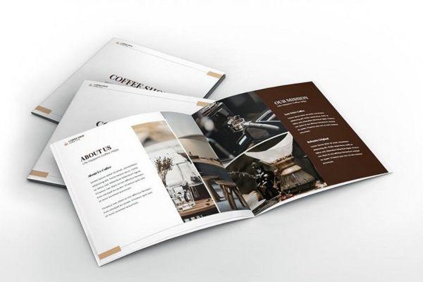Mẫu catalogue cà phê độc quyền, sang trọng và nổi bật