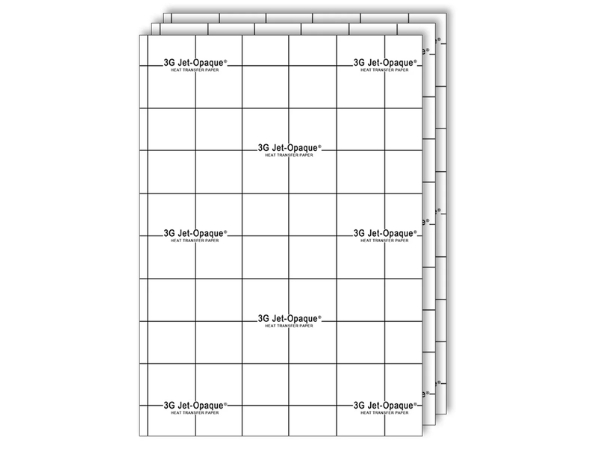 Giấy in áo tối màu 3G Jet là loại giấy chuyển nhiệt dùng để in lên vải cotton tối màu