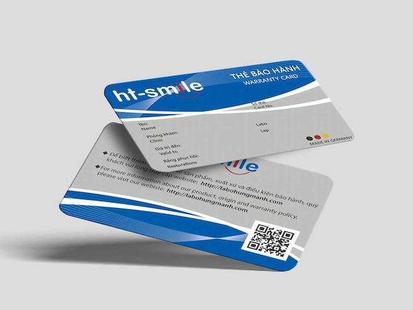 Không để thẻ nhựa tiếp xúc ánh nắng trực tiếp sau khi in để tránh cong vênh