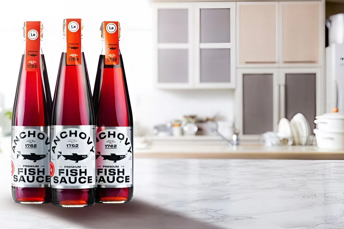 Mẫu tem dán nước mắm sang trọng, nổi bật và ấn tượng