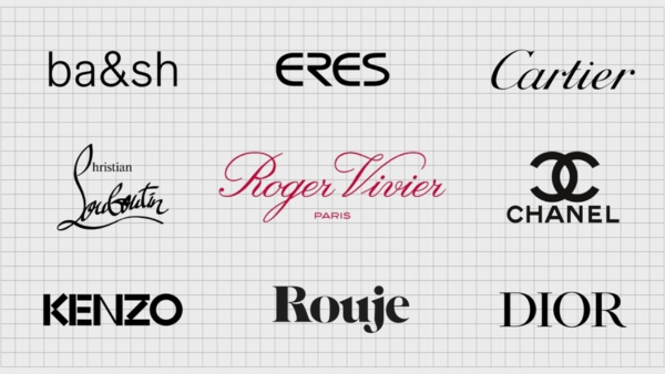 Logo cửa hàng phong cách châu Âu chuộng phong cách tối giản