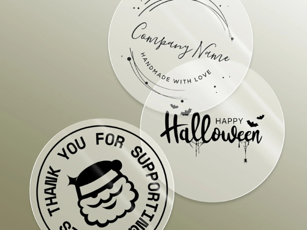 Tránh để tem trong suốt bị va đập và áp lực mạnh lên bề mặt