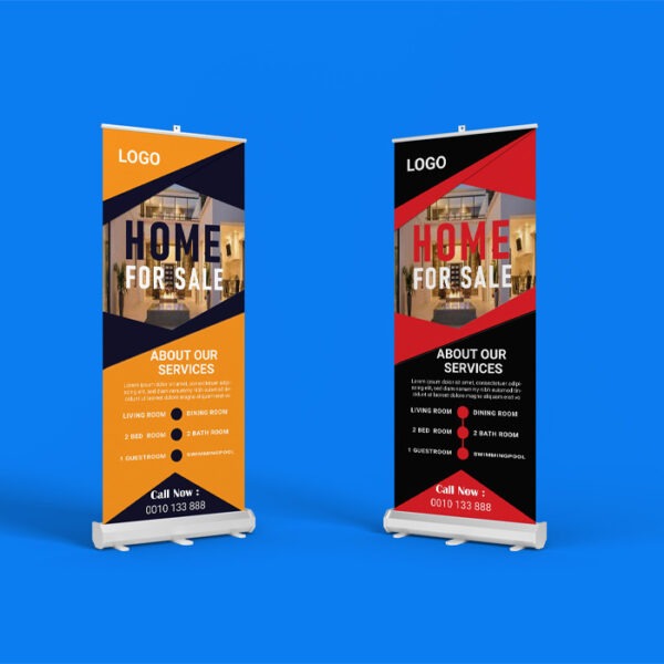 Standee cuốn nhôm được sử dụng phổ biến trong các sự kiện, hội thảo ngoài trời