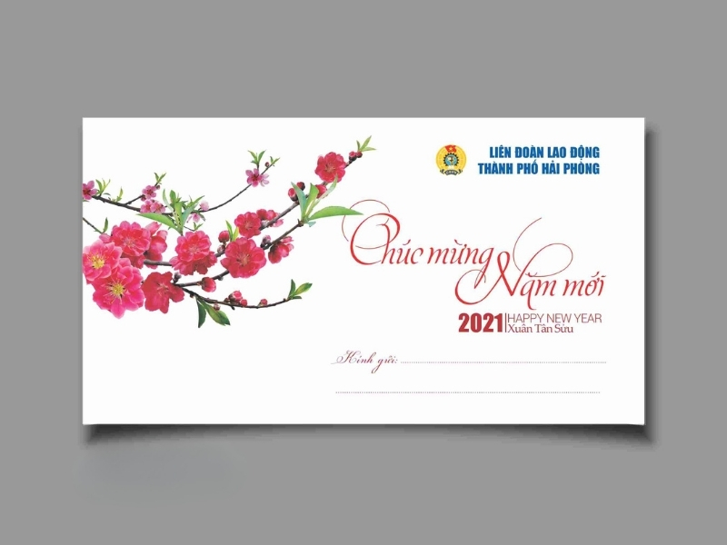Đầu tư in phong bì chúc Tết góp phần tạo dựng hình ảnh đẹp trong mắt người nhận