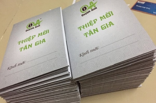 Các mẫu thiệp mời tân gia đẹp, được ưa chuộng