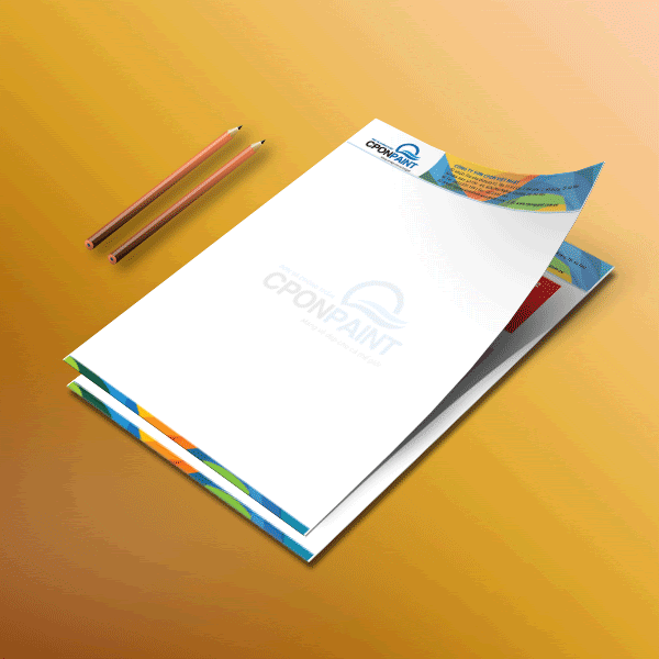 Mẫu giấy tiêu đề ấn tượng