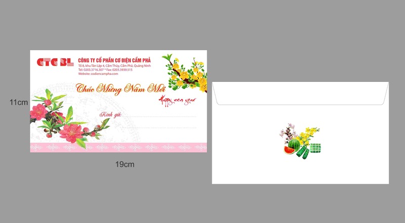 Phong bì Tết nhẹ nhàng nhưng sang trọng, mang nét truyền thống