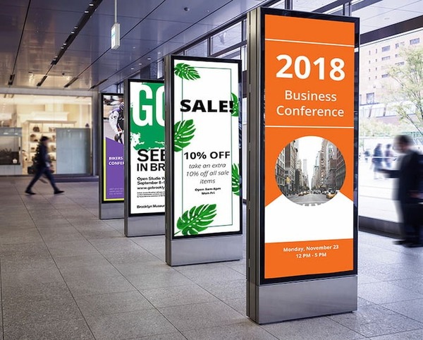 Standee điện tử giúp cập nhật nội dung dễ dàng, đem lại hiệu quả truyền thông cao