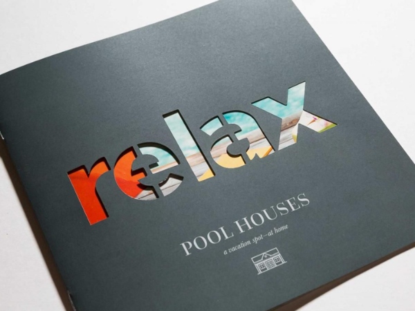 Mẫu bìa catalog sử dụng kỹ thuật Die Cut