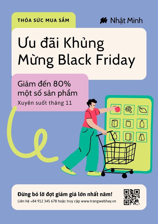 Mẫu tờ rơi khuyến mãi kết hợp với QR code