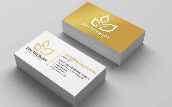 Mẫu card visit bán hàng mỹ phẩm online ấn tượng
