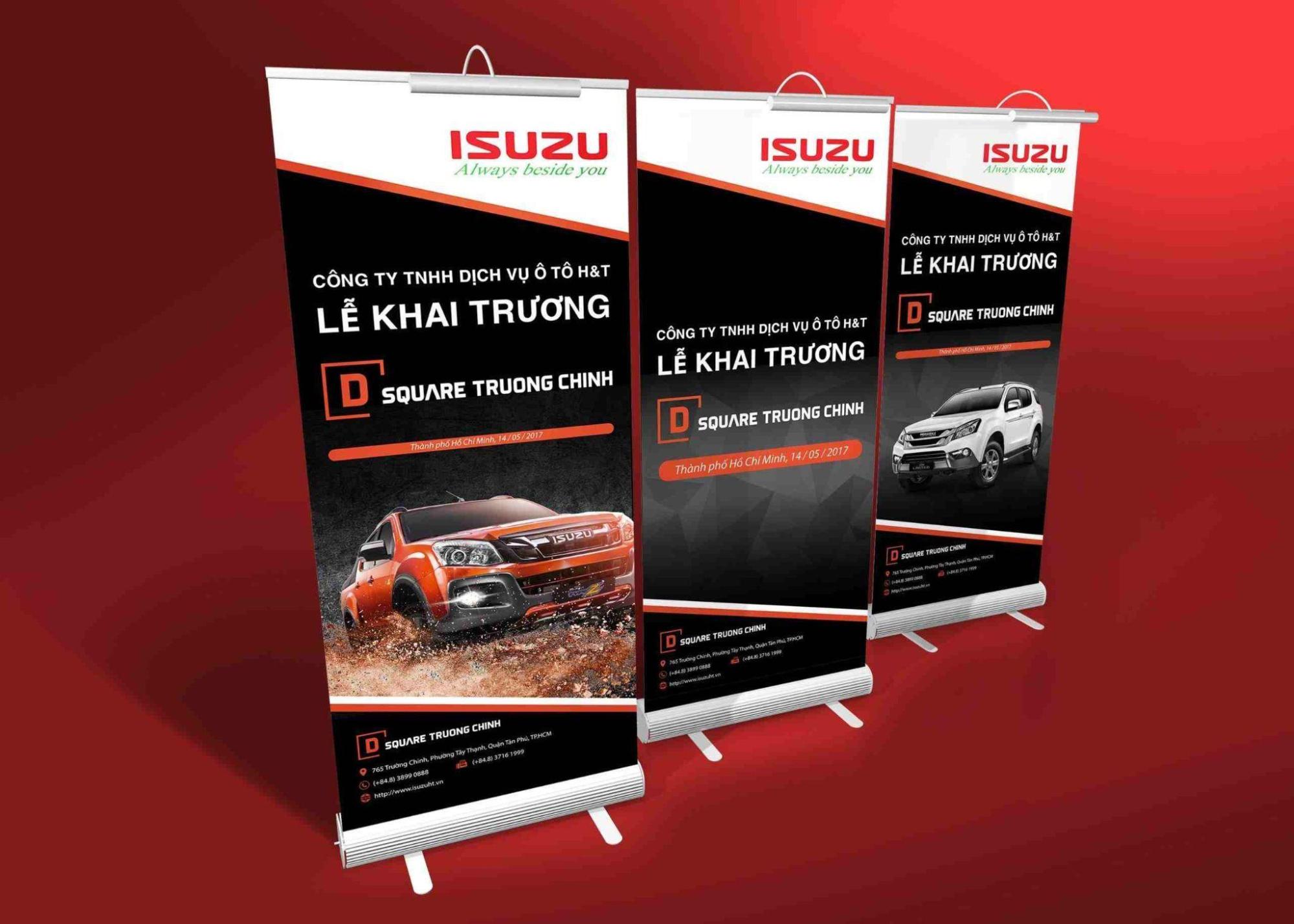 Standee sự kiện giúp truyền tải thông điệp quảng cáo, thu hút sự chú ý của khách mời