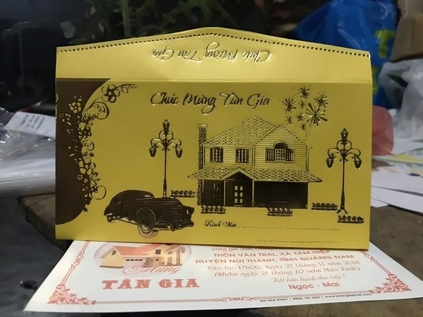 Mừng phong bì tân gia là thói quen phổ biến của người Việt