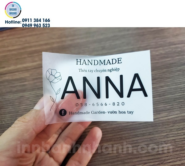 Thiết kế tem nhãn decal ảnh hưởng đến chất lượng nhãn dán