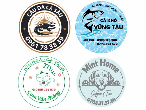Quy trình in sticker tròn đảm bảo hình ảnh sắc nét và chất liệu bền bỉ