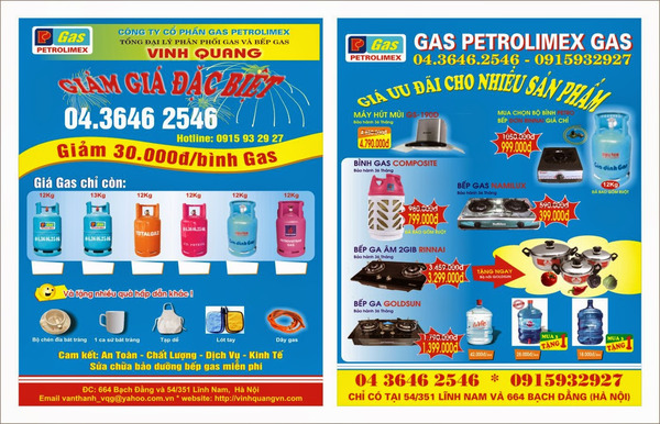 Nội dung trên tờ rơi khuyến mãi được trình bày theo bố cục ngắn gọn, dễ hiểu