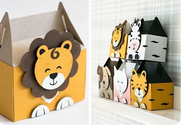 Hộp bánh khi hoàn thiện