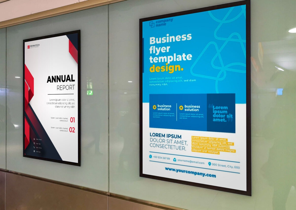 Poster cần đảm bảo bố cục rõ ràng, nội dung ngắn gọn