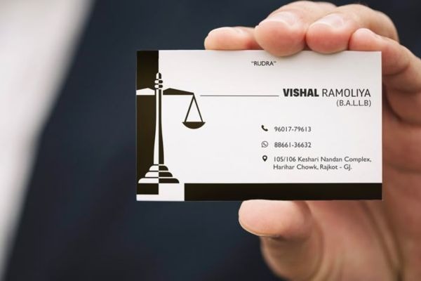 Card visit luật sư là danh thiếp thường được các chuyên gia pháp lý sử dụng