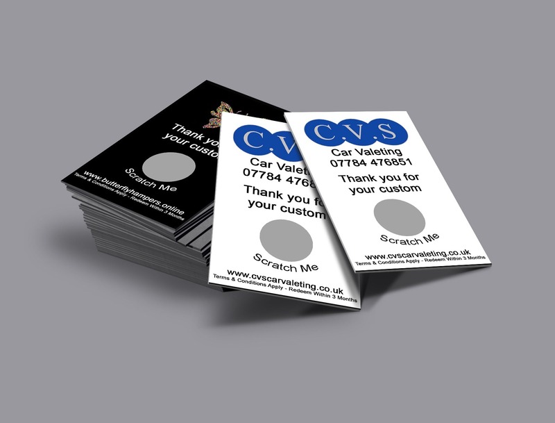 Mẫu thẻ cào tạo sự kích thích cho người tiêu dùng