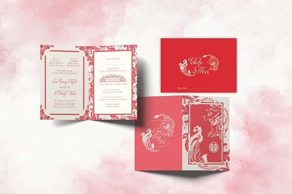Thiệp mời in công nghệ kỹ thuật số