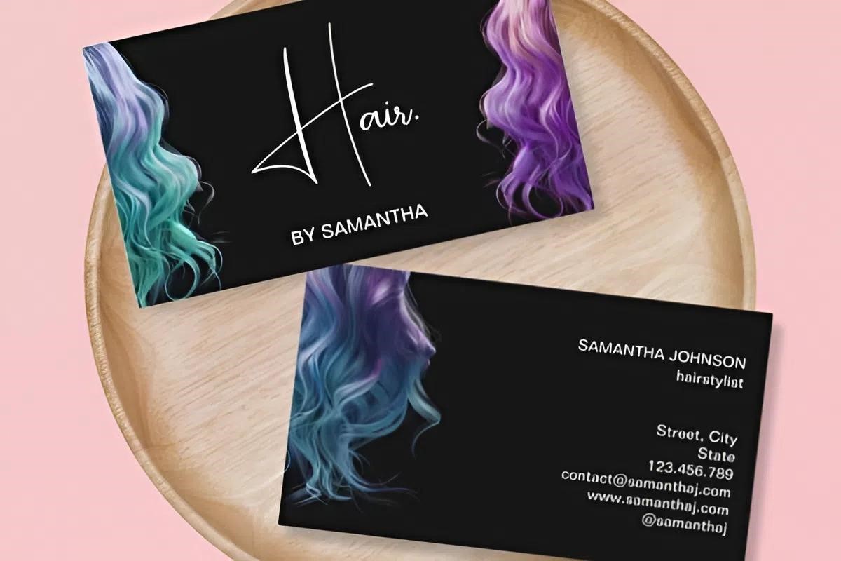 Những bí quyết bạn cần biết khi thiết kế các mẫu card salon tóc đẹp, ấn tượng
