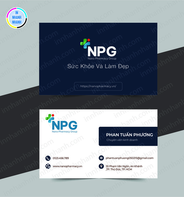 Các chú ý khi lựa chọn khi in card visit bán hàng online 