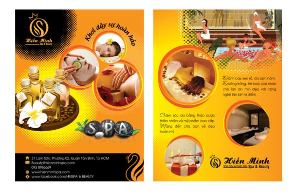 Mẫu tờ rơi quảng bá chương trình thử thách khởi động Hè rực rỡ - Da xinh đẹp
