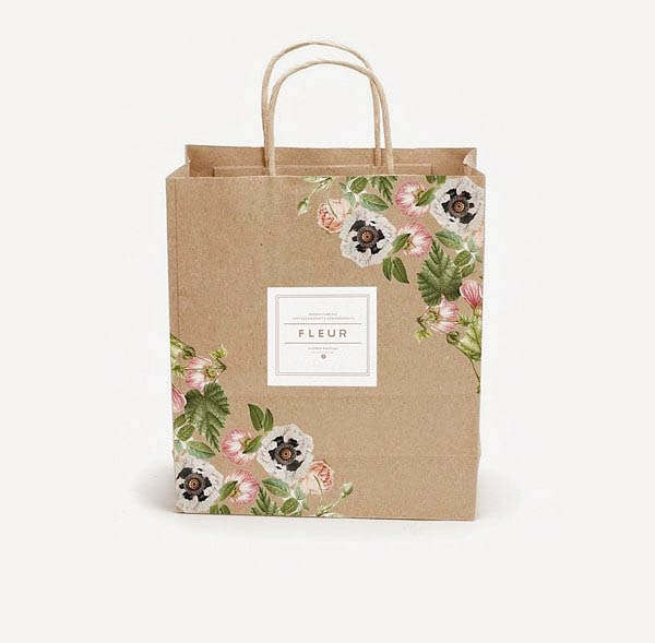 Túi giấy kraft đựng mỹ phẩm