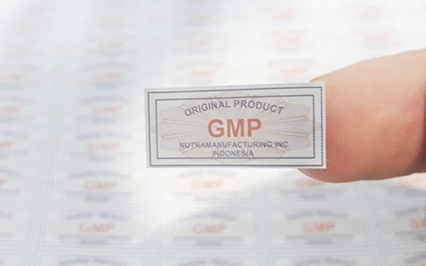 Mẫu tem vỡ niêm phong chất liệu giấy