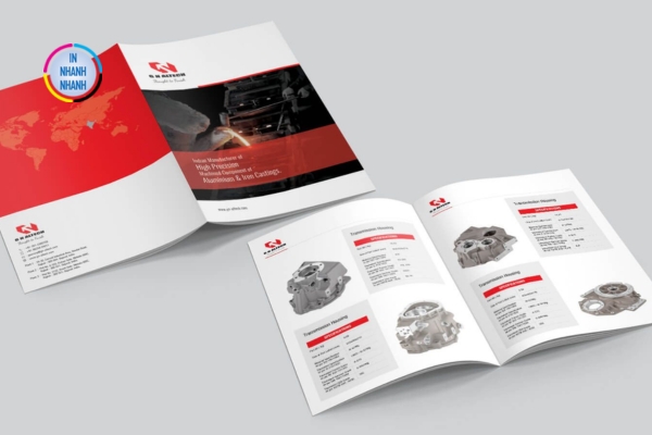 Mẫu catalog thông dụng để giới thiệu sản phẩm